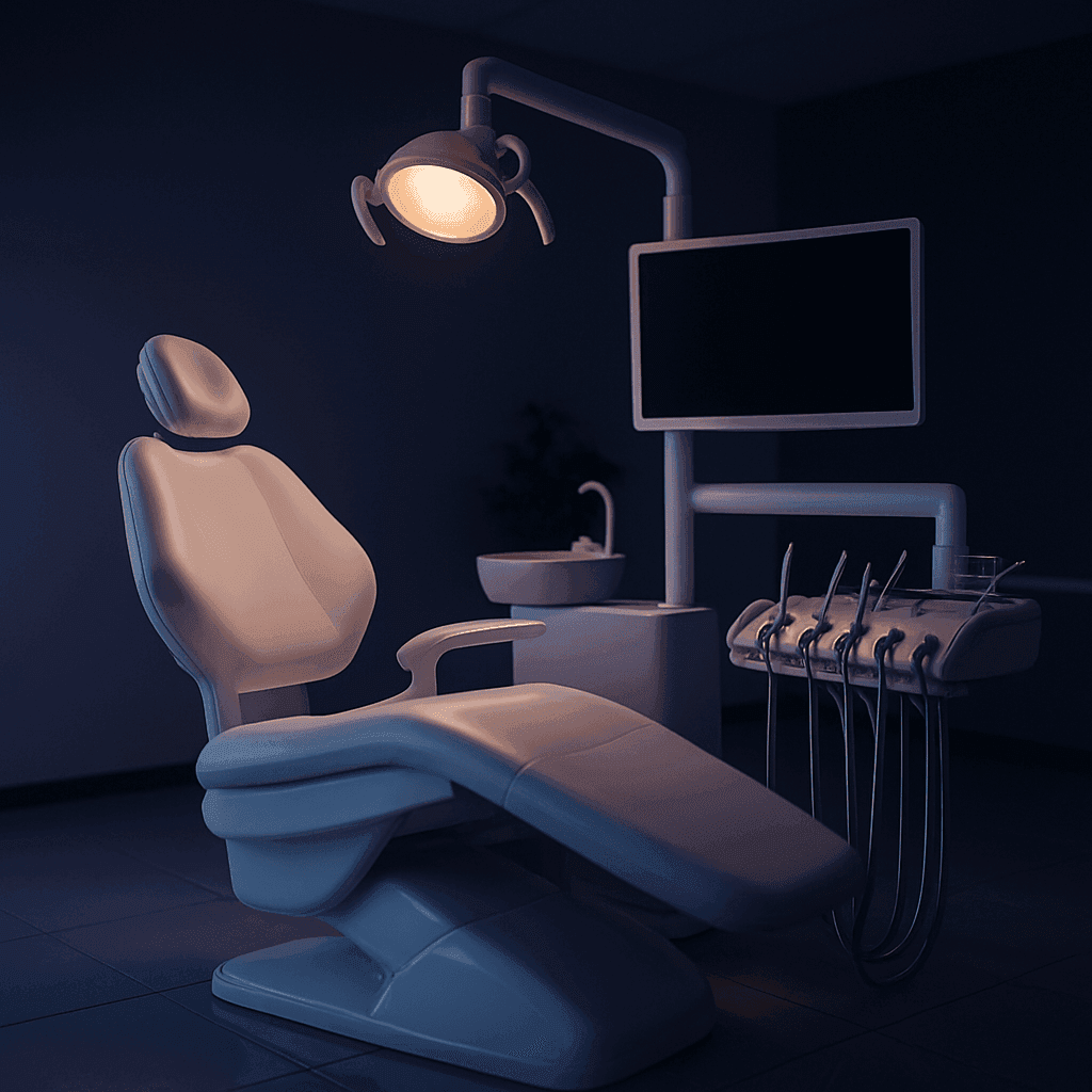 A dental team welcoming a new patient. Dental marketing in Hamilton