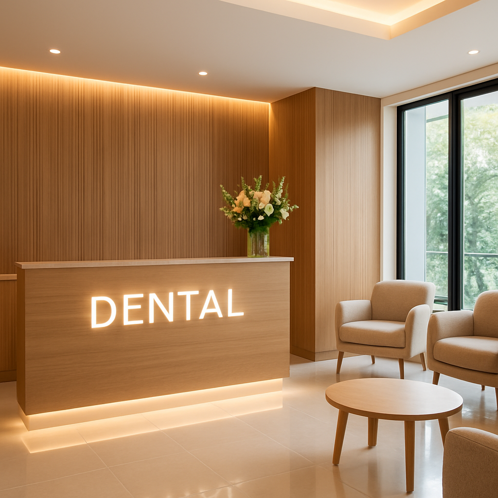 A happy dental patient with a healthy smile